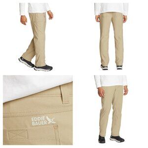 Tan - Eddie Bauer Men's Rainier Tech‎ Pant